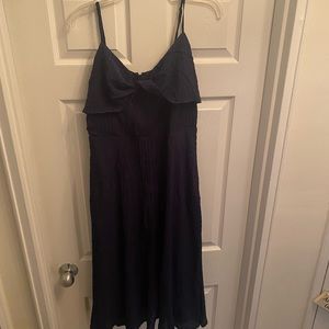 Royal blue maxi dress summer vacation